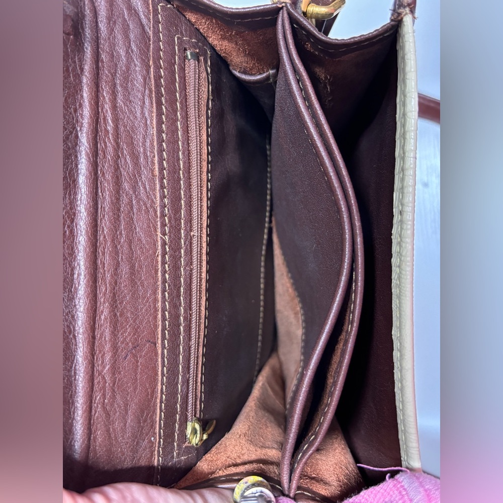 D.Brev 1970s lizard skin crossbody bag - Picture 5 of 6
